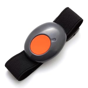 Pulseira de pânico sem fio.